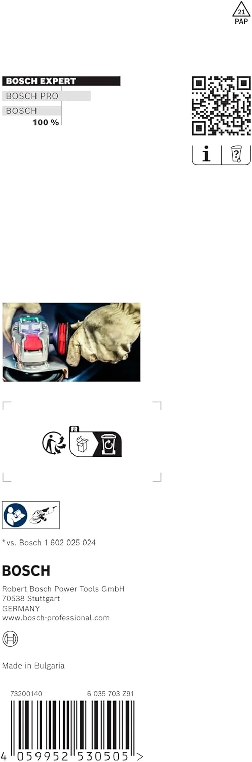 دسته کمکی ضد لرزش بوش مدل Expert مناسب فرزهای زاویه ای M10 (210 x 80 میلی متر، لوازم جانبی حرفه ای فرزهای زاویه ای کوچک) دسته کمکی ضد لرزش بوش مدل Expert مناسب فرزهای زاویه ای M10 (210 x 80 میلی متر، لوازم جانبی حرفه ای فرزهای زاویه ای کوچک)