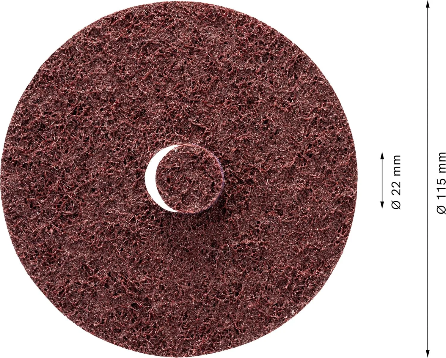 صفحات پرداخت کاری اکسپرت N477 بوش پروفشنال (مناسب برای ورق های فولادی، قطر 115 میلی متر، نسخه متوسط، لوازم جانبی سنگ فرز کوچک)