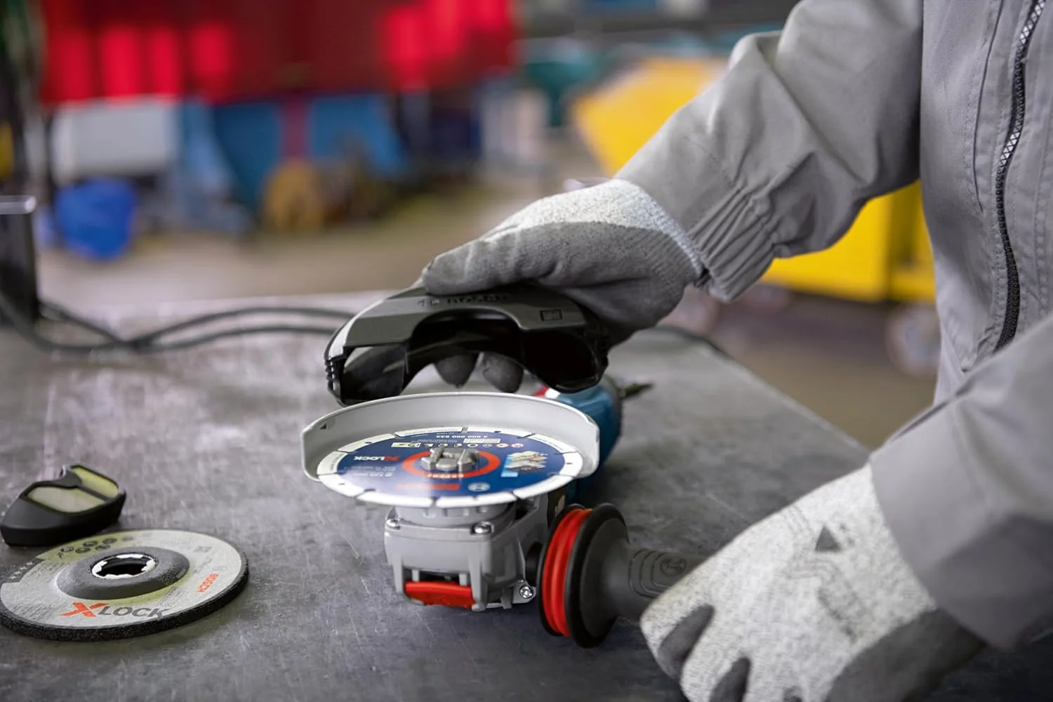 محافظ برش ترکیبی بوش پروفشنال (گیره ای، پلاستیکی، Ø ۱۱۵ میلی متر، لوازم جانبی سنگ زاویه ای) محافظ برش ترکیبی بوش پروفشنال (گیره ای، پلاستیکی، Ø ۱۱۵ میلی متر، لوازم جانبی سنگ زاویه ای)