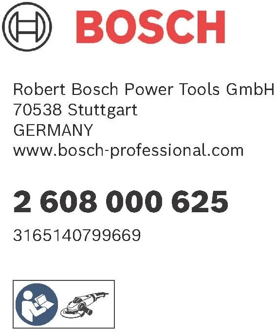 مهره قفل کننده فرز زاویه ای بوش 2608000625، طلایی، M14 x 1.5 میلی متر