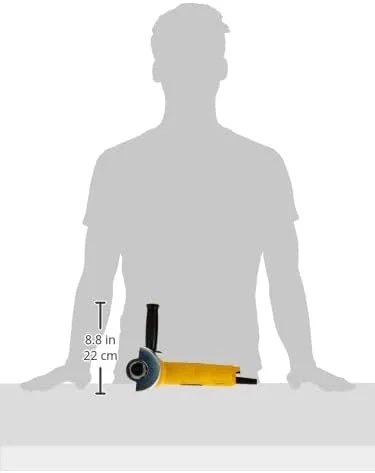 فرز آهنگری 100 میلیمتری دیوالت، 800 وات، کلید ضامندار، زرد/مشکی، DWE4001-B5 فرز آهنگری 100 میلیمتری دیوالت، 800 وات، کلید ضامندار، زرد/مشکی، DWE4001-B5