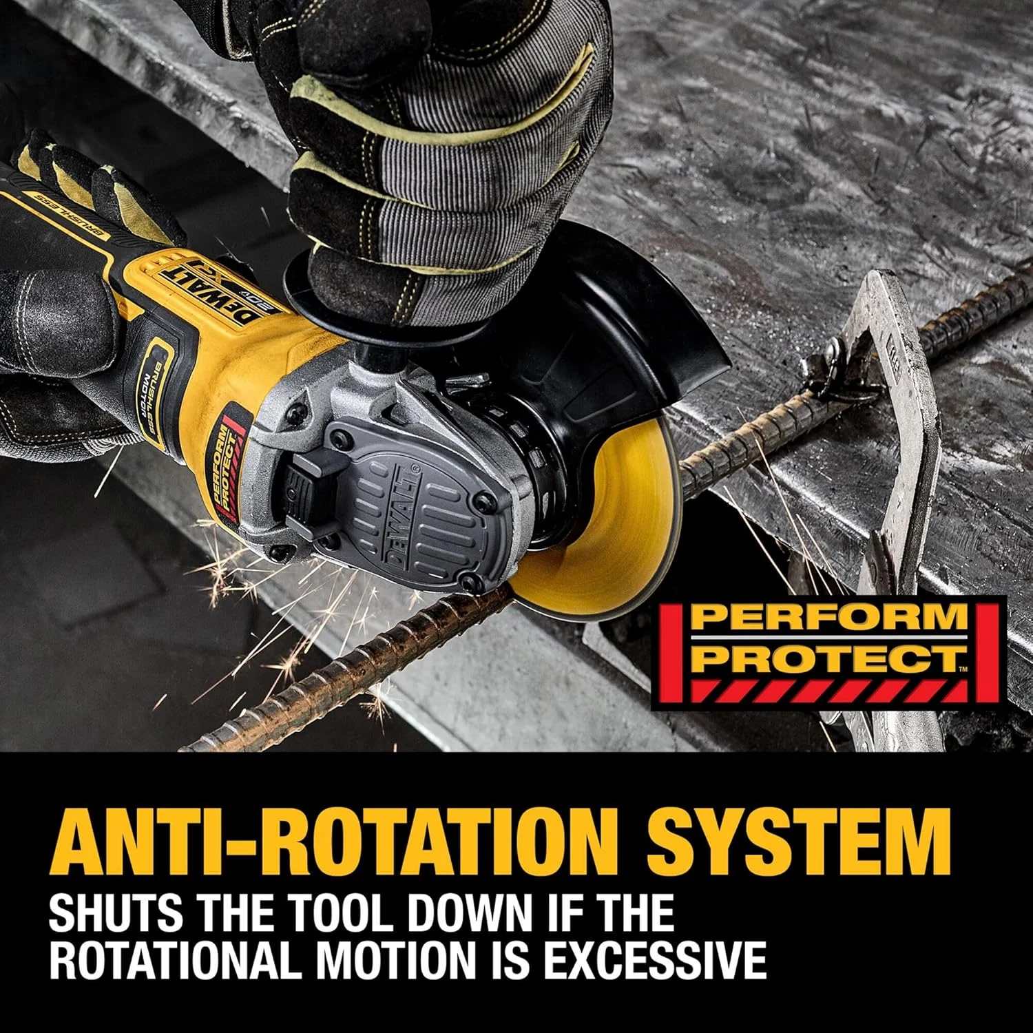 فرز آهنگری دیمردار شارژی 20 ولت DEWALT مدل DCG410VSB (فقط ابزار) فرز آهنگری دیمردار شارژی 20 ولت DEWALT مدل DCG410VSB (فقط ابزار)