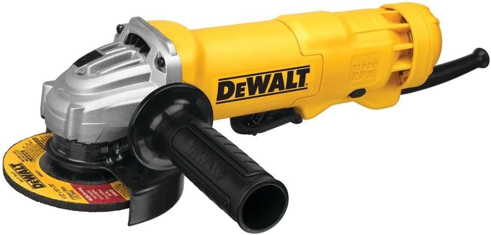 ابزار فرز سنگبری زاویه ای DEWALT، 4-1/2 اینچ (DWE402W) ابزار فرز سنگبری زاویه ای DEWALT، 4-1/2 اینچ (DWE402W)