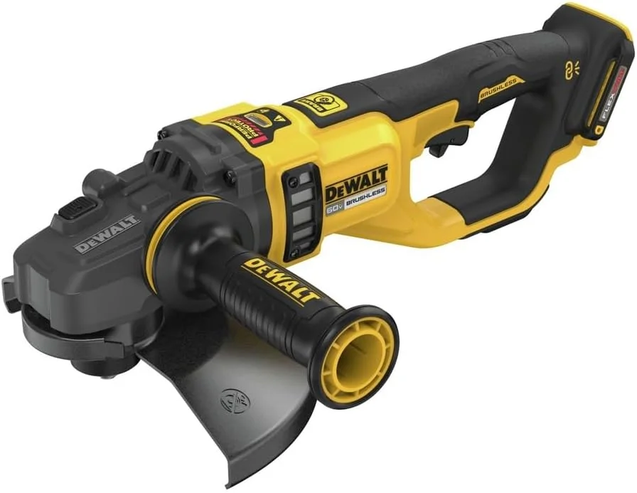 فرز آهنگری بزرگ زاویه ای بی سیم 60 ولت ماکس Dewalt DCG460B با موتور براشلس لیتیوم-یون 7 تا 9 اینچ (فقط ابزار) فرز آهنگری بزرگ زاویه ای بی سیم 60 ولت ماکس Dewalt DCG460B با موتور براشلس لیتیوم-یون 7 تا 9 اینچ (فقط ابزار)