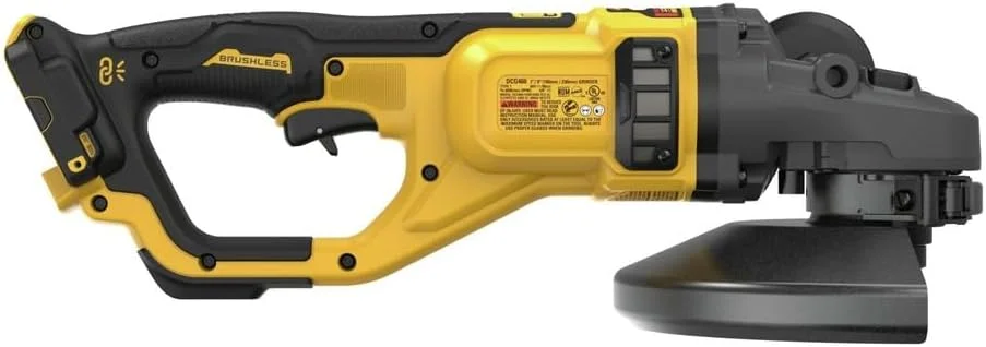 فرز آهنگری بزرگ زاویه ای بی سیم 60 ولت ماکس Dewalt DCG460B با موتور براشلس لیتیوم-یون 7 تا 9 اینچ (فقط ابزار) فرز آهنگری بزرگ زاویه ای بی سیم 60 ولت ماکس Dewalt DCG460B با موتور براشلس لیتیوم-یون 7 تا 9 اینچ (فقط ابزار)