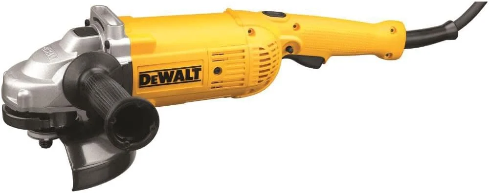 دستگاه فرز زاویه ای DEWALT، 7 اینچ، 4 آمپر، 8500 دور در دقیقه، با سیستم خروج گرد و غبار، سیم دار (DWE4517)