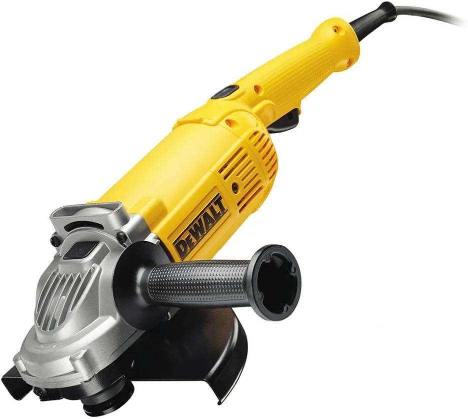 مجموعه سنگ فرز زاویه ای دوگانه DeWalt (با سنگ فرز زاویه ای 2200 وات/230 میلی متر و 900 وات/125 میلی متر، تنظیم سریع و بدون ابزار محافظ، قفل اسپیندل) DWE494TWIN، زرد، مشکی مجموعه سنگ فرز زاویه ای دوگانه DeWalt (با سنگ فرز زاویه ای 2200 وات/230 میلی متر و 900 وات/125 میلی متر، تنظیم سریع و بدون ابزار محافظ، قفل اسپیندل) DWE494TWIN، زرد، مشکی