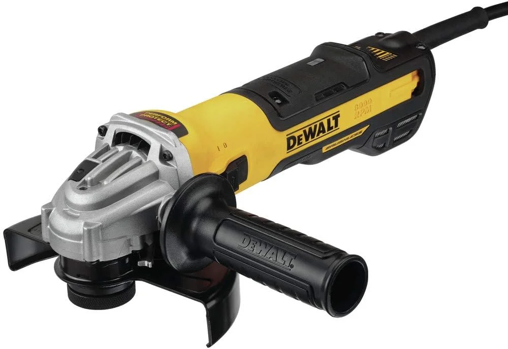 فرز آهنگری کوچک DEWALT، 5 تا 6 اینچ، سرعت متغیر، فقط ابزار (DWE43240INOX) فرز آهنگری کوچک DEWALT، 5 تا 6 اینچ، سرعت متغیر، فقط ابزار (DWE43240INOX)