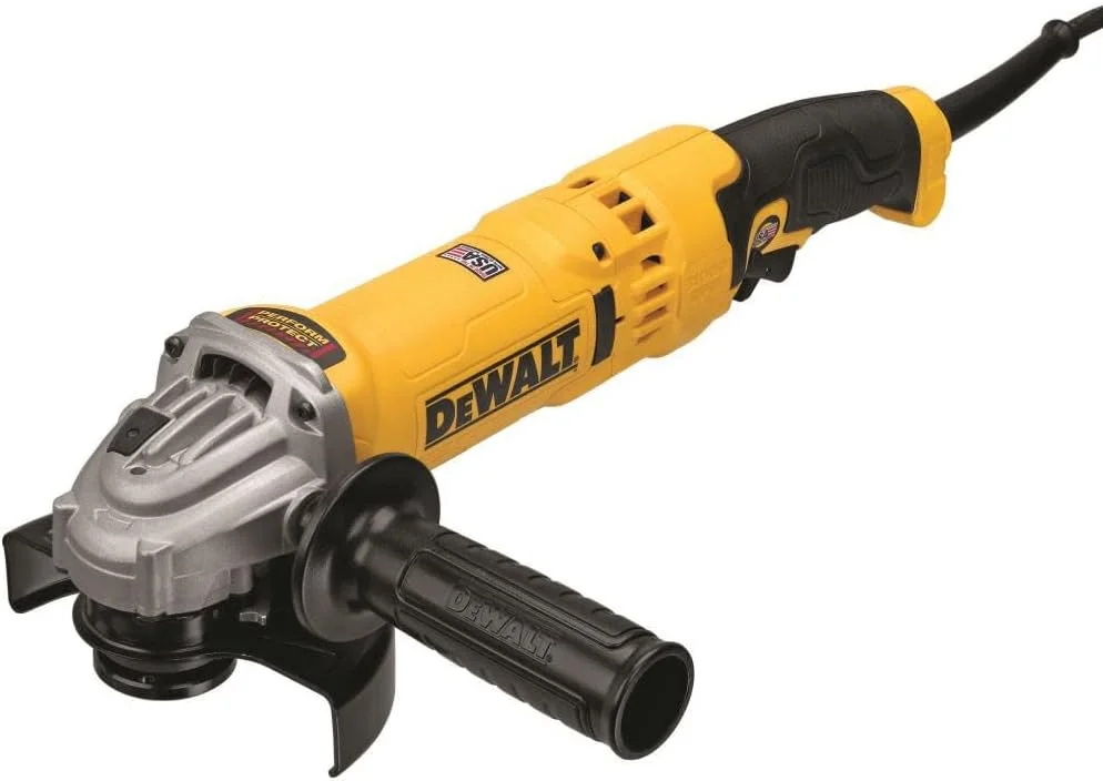 ابزار فرز زاویه ای DEWALT، 4-1/2 تا 5 اینچ، کلید ماشه ای (DWE43115)