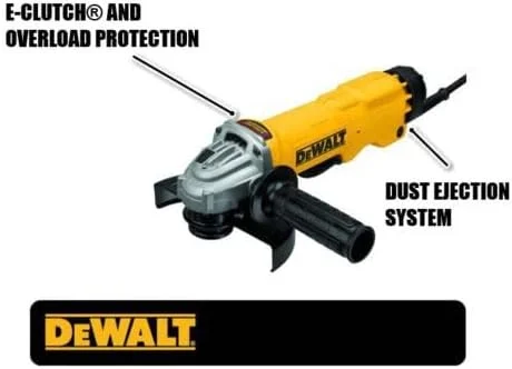 ابزار فرز سنگبری دِوالت، 4-1/2 تا 5 اینچ، کلید پدالی (DWE43114N) ابزار فرز سنگبری دِوالت، 4-1/2 تا 5 اینچ، کلید پدالی (DWE43114N)