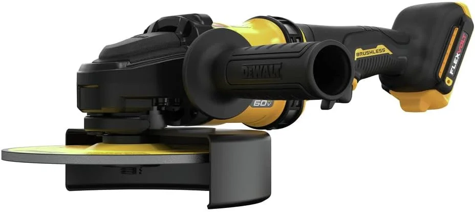 فرز شارژی 7 اینچی 60 ولت حداکثر Dewalt DCG440B FLEXVOLT با موتور براشلس و ترمز پس زنی (فقط ابزار) فرز شارژی 7 اینچی 60 ولت حداکثر Dewalt DCG440B FLEXVOLT با موتور براشلس و ترمز پس زنی (فقط ابزار)