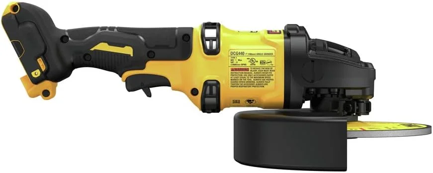 فرز شارژی 7 اینچی 60 ولت حداکثر Dewalt DCG440B FLEXVOLT با موتور براشلس و ترمز پس زنی (فقط ابزار) فرز شارژی 7 اینچی 60 ولت حداکثر Dewalt DCG440B FLEXVOLT با موتور براشلس و ترمز پس زنی (فقط ابزار)