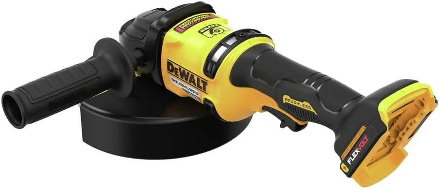فرز شارژی 7 اینچی 60 ولت حداکثر Dewalt DCG440B FLEXVOLT با موتور براشلس و ترمز پس زنی (فقط ابزار) فرز شارژی 7 اینچی 60 ولت حداکثر Dewalt DCG440B FLEXVOLT با موتور براشلس و ترمز پس زنی (فقط ابزار)