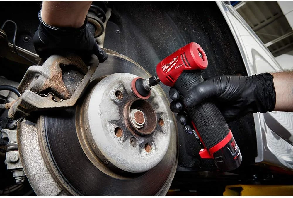 فرز انگشتی بادی M12 FUEL میلواکی، 12 ولت، لیتیوم-یون، براشلس، زاویه راست، 1/4 اینچ (فقط ابزار)