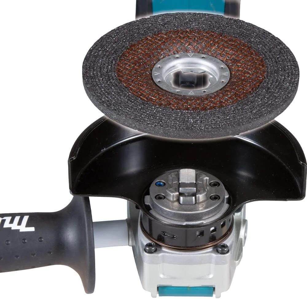 فرز سنگبری شارژی 125 میلیمتری ماکیتا مدل DGA519Z، 18 ولت، لیتیوم-یون، LXT، براشلس، با قفل X - باتری و شارژر شامل نمیشود فرز سنگبری شارژی 125 میلیمتری ماکیتا مدل DGA519Z، 18 ولت، لیتیوم-یون، LXT، براشلس، با قفل X - باتری و شارژر شامل نمیشود