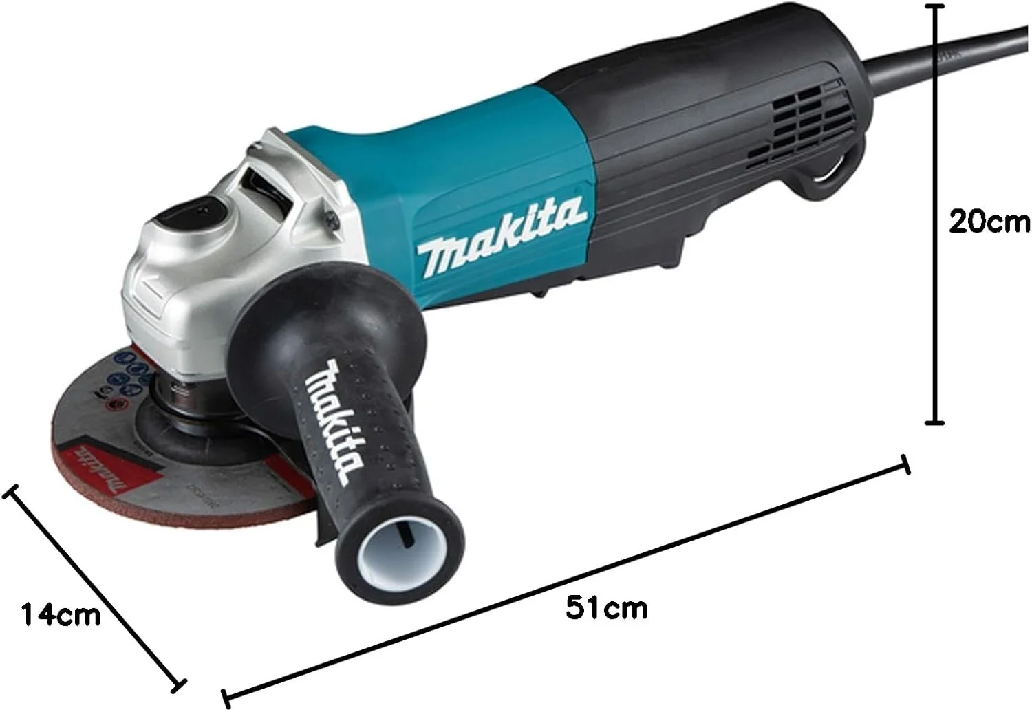 فرز سنگبری برقی ماکیتا GA5050، ۱۲۵ میلیمتر (۵ اینچ)، ۱۱۰۰۰ دور در دقیقه، ۱۳۰۰ وات، کلید پدالی فرز سنگبری برقی ماکیتا GA5050، ۱۲۵ میلیمتر (۵ اینچ)، ۱۱۰۰۰ دور در دقیقه، ۱۳۰۰ وات، کلید پدالی