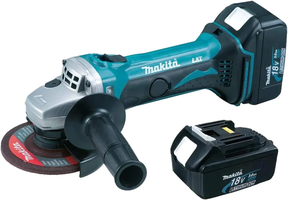 فرز سنگبری شارژی ماکیتا مدل Dga454Rfj، طول 115 میلی متر، ظرفیت 18 ولت فرز سنگبری شارژی ماکیتا مدل Dga454Rfj، طول 115 میلی متر، ظرفیت 18 ولت