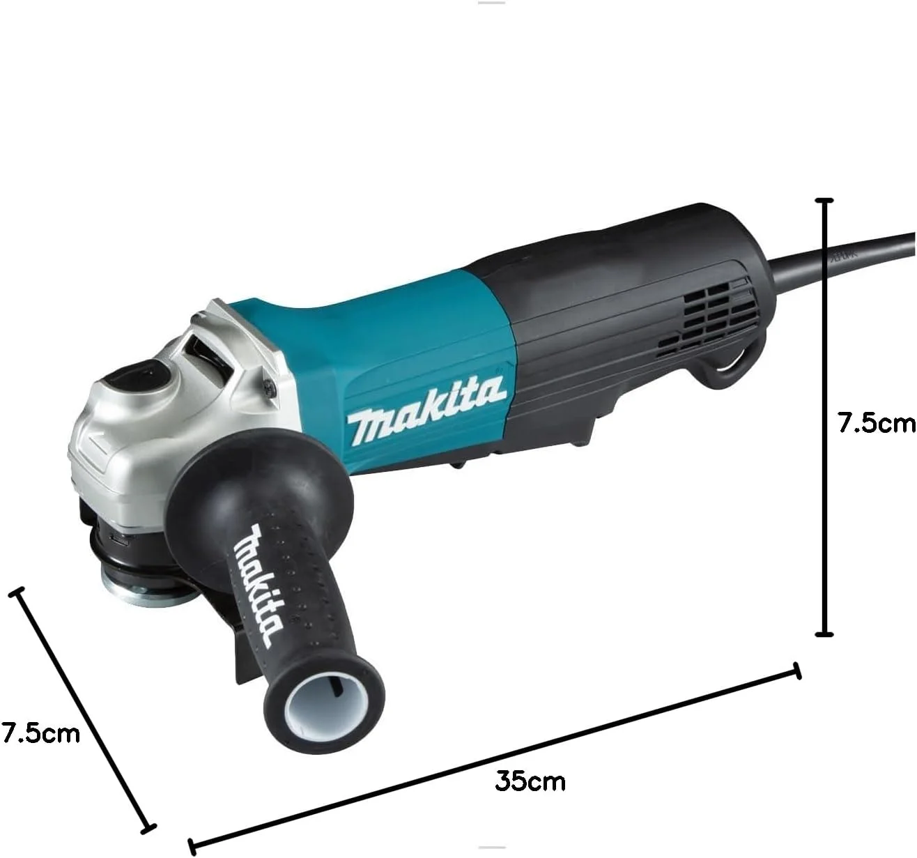 فرز سنگبری 115 میلیمتری ماکیتا مدل GA4550/2، 240 ولت فرز سنگبری 115 میلیمتری ماکیتا مدل GA4550/2، 240 ولت