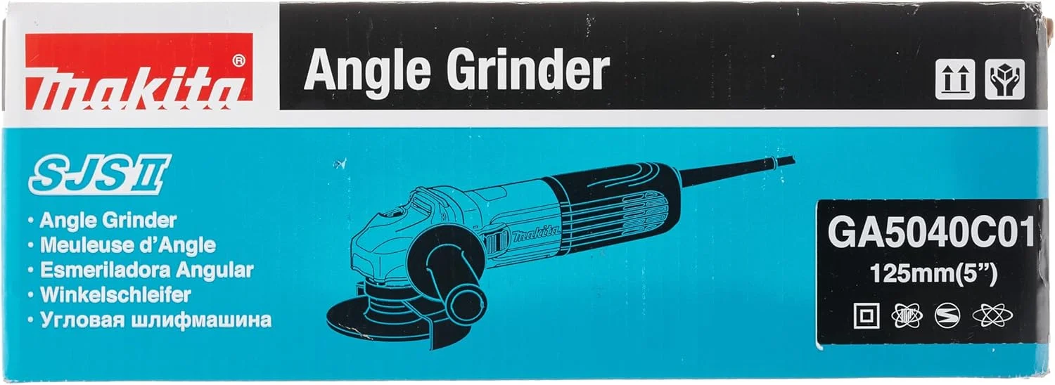 فرز سنگبری ماکیتا GA5040C01، 1400 وات، 125 میلی متر فرز سنگبری ماکیتا GA5040C01، 1400 وات، 125 میلی متر