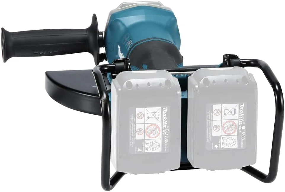 دستگاه فرز زاویه ای شارژی ماکیتا مدل DGA900ZKX2، 2 عدد 18 ولت (بدون باتری، بدون شارژر) در جعبه حمل دستگاه فرز زاویه ای شارژی ماکیتا مدل DGA900ZKX2، 2 عدد 18 ولت (بدون باتری، بدون شارژر) در جعبه حمل