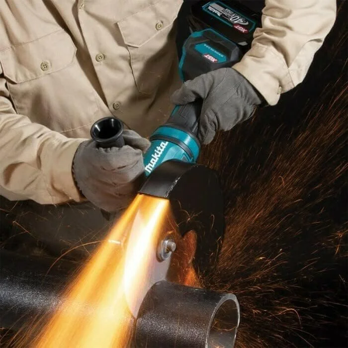 دستگاه فرز زاویه ای شارژی ماکیتا مدل GA038GZ06 - مناسب برای باتری 40 ولت مکس لیتیوم-یون XGT با صفحه 230 میلی متر دستگاه فرز زاویه ای شارژی ماکیتا مدل GA038GZ06 - مناسب برای باتری 40 ولت مکس لیتیوم-یون XGT با صفحه 230 میلی متر