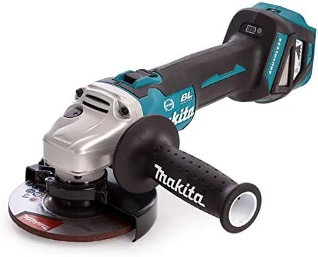 دستگاه فرز زاویهای شارژی ماکیتا DGA513RFJ، 18 ولت LXT، قطر 125 میلیمتر (2 عدد باتری 3.0 آمپر) در جعبه MAKPAC دستگاه فرز زاویهای شارژی ماکیتا DGA513RFJ، 18 ولت LXT، قطر 125 میلیمتر (2 عدد باتری 3.0 آمپر) در جعبه MAKPAC