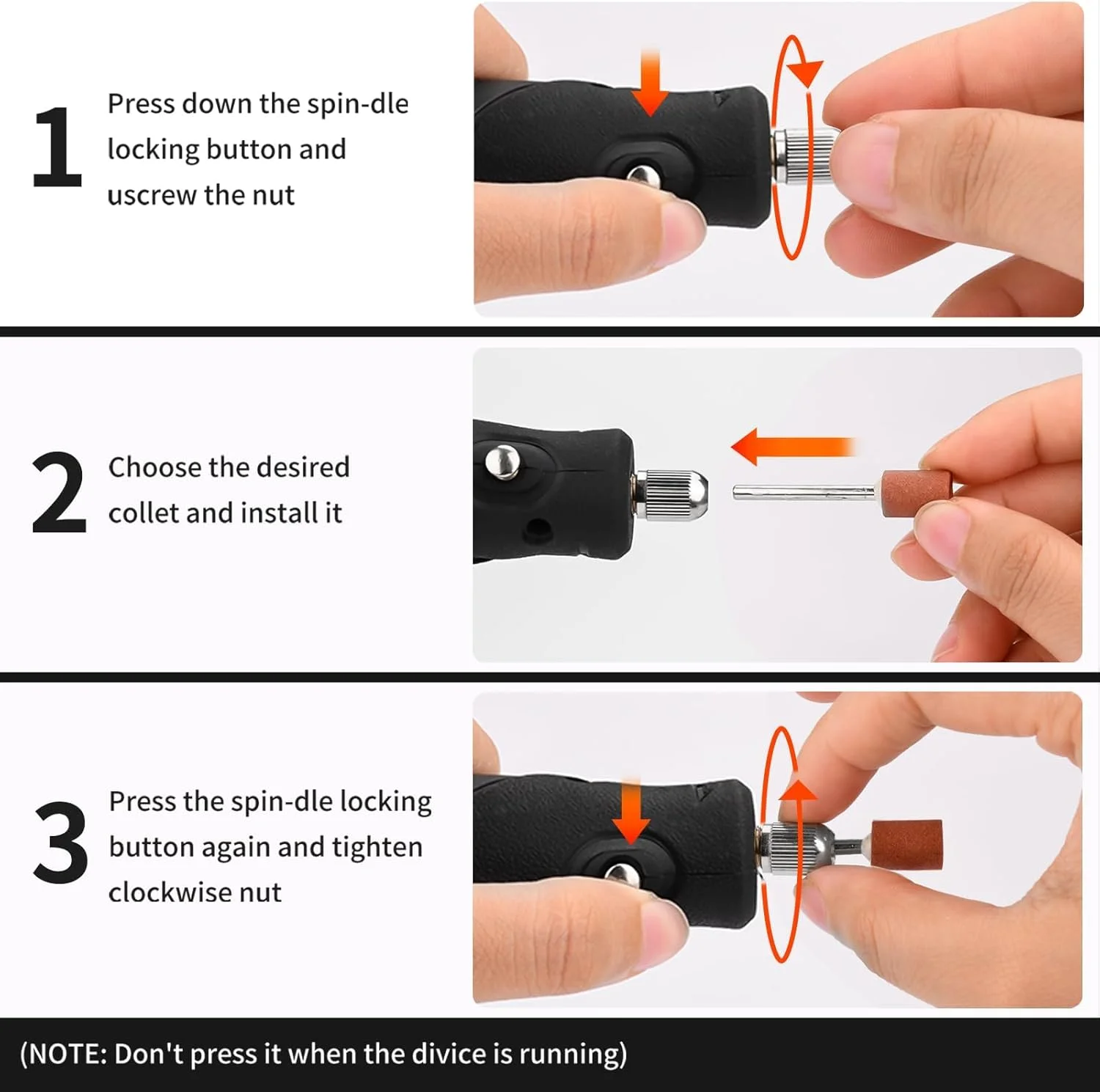 کیت ابزار چرخشی مینی بی سیم KASTWAVE، ابزار برقی چند منظوره 5 سرعته، صفحه نمایش LED، برای سنباده زنی، حکاکی، پولیش، سوراخکاری، صنایع دستی، و ساخت DIY کیت ابزار چرخشی مینی بی سیم KASTWAVE، ابزار برقی چند منظوره 5 سرعته، صفحه نمایش LED، برای سنباده زنی، حکاکی، پولیش، سوراخکاری، صنایع دستی، و ساخت DIY
