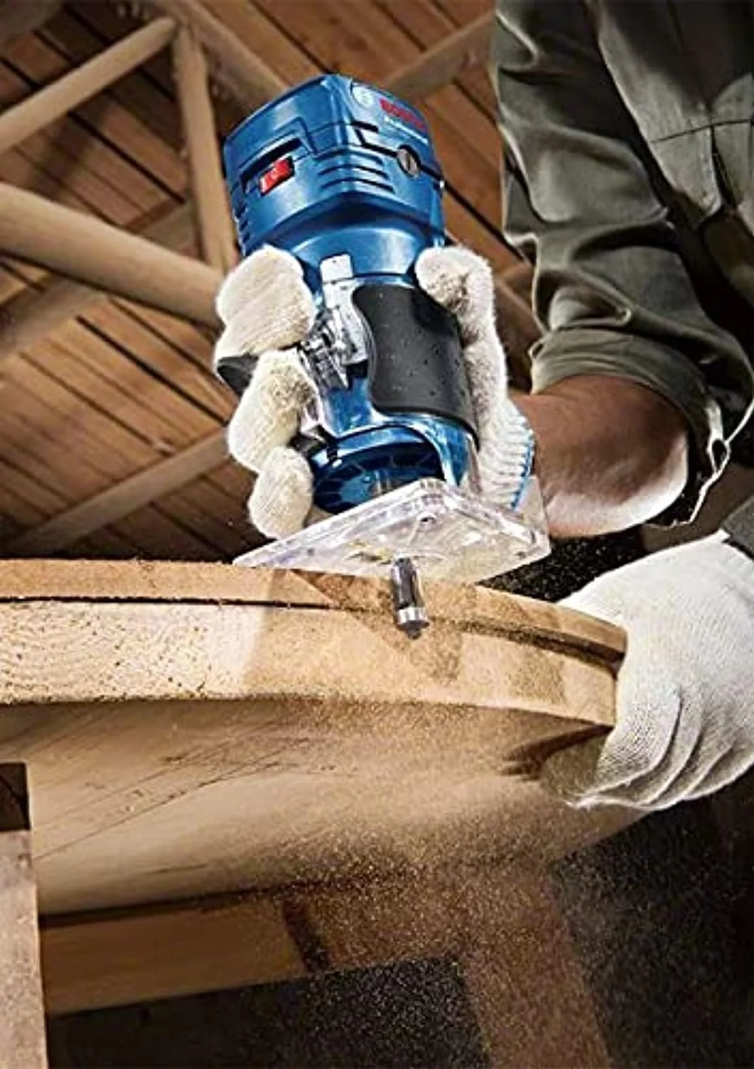 فرز انگشتی نجاری بوش مدل Gkf 550 فرز انگشتی نجاری بوش مدل Gkf 550