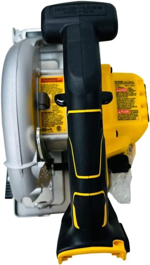 اره دایره ای 20 ولت DEWALT DCS566، اره دایره ای 6.5 اینچی شارژی 20 ولت (فقط ابزار خالی، بسته بندی فله ای)، زرد اره دایره ای 20 ولت DEWALT DCS566، اره دایره ای 6.5 اینچی شارژی 20 ولت (فقط ابزار خالی، بسته بندی فله ای)، زرد
