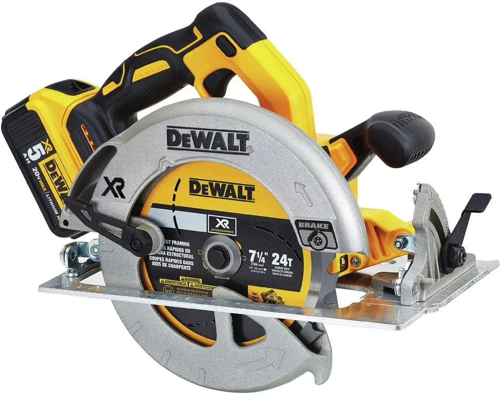 اره دیسکی شارژی 7-1/4 اینچی 20 ولت مکس* DEWALT با ترمز (DCS570P1)