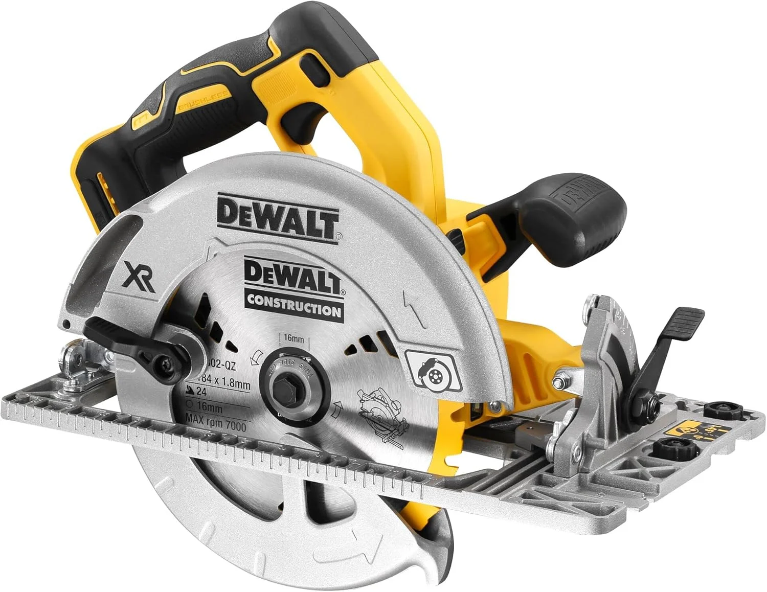 اره دیسکی شارژی 18 ولت DEWALT DCS572NT-XJ بدون جاروبک