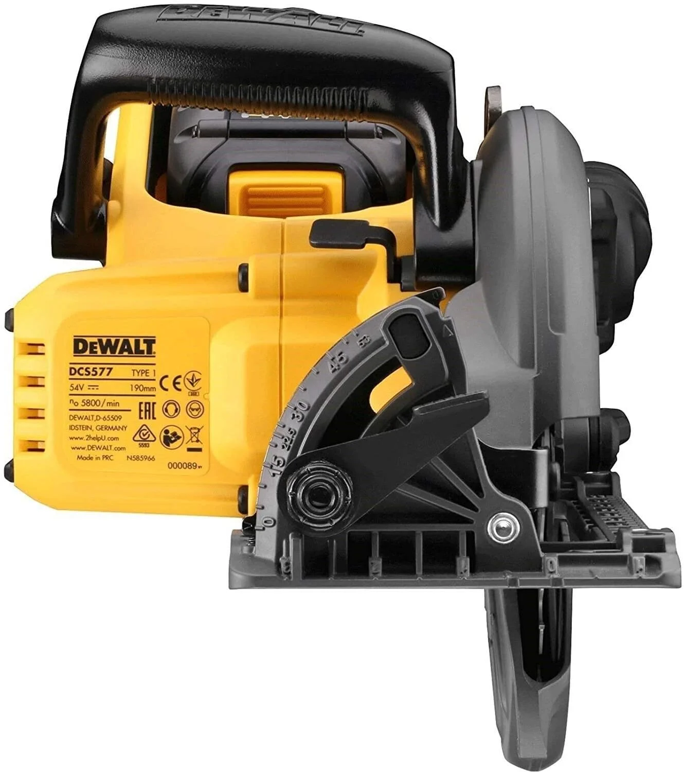 اره دیسکی پرقدرت 190 میلیمتری 54 ولت فلکس ولت XR مدل DCS577N (فقط بدنه) اره دیسکی پرقدرت 190 میلیمتری 54 ولت فلکس ولت XR مدل DCS577N (فقط بدنه)