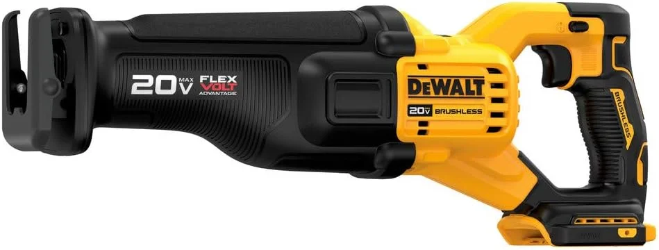 اره عمودبر شارژی 20 ولت ماکس* DEWALT FLEXVOLT، فقط ابزار (DCS386B)