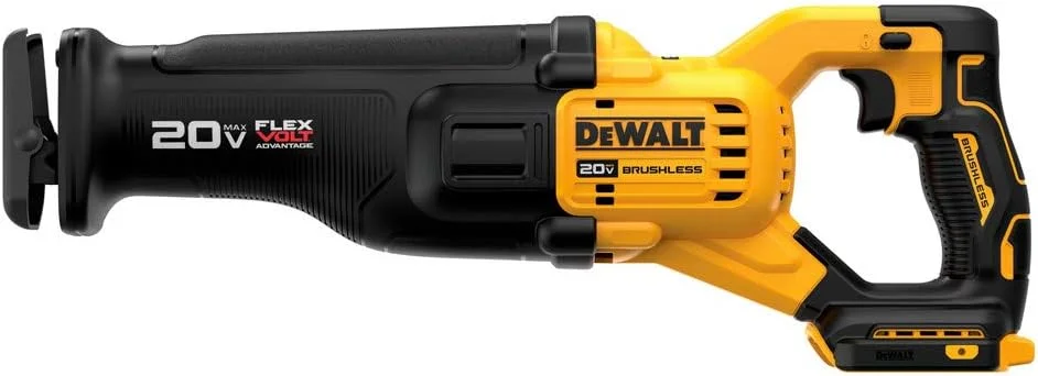 اره عمودبر شارژی 20 ولت ماکس* DEWALT FLEXVOLT، فقط ابزار (DCS386B)