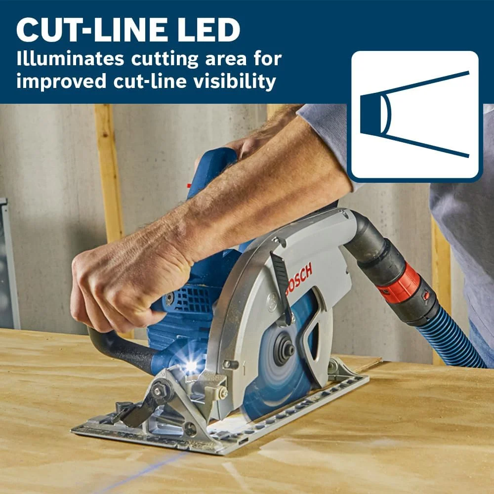 اره دایره ای شارژی بوش مدل GKS18V-26LN PROFACTOR 18V با تیغه 7-1/4 اینچی (بدون باتری و شارژر)