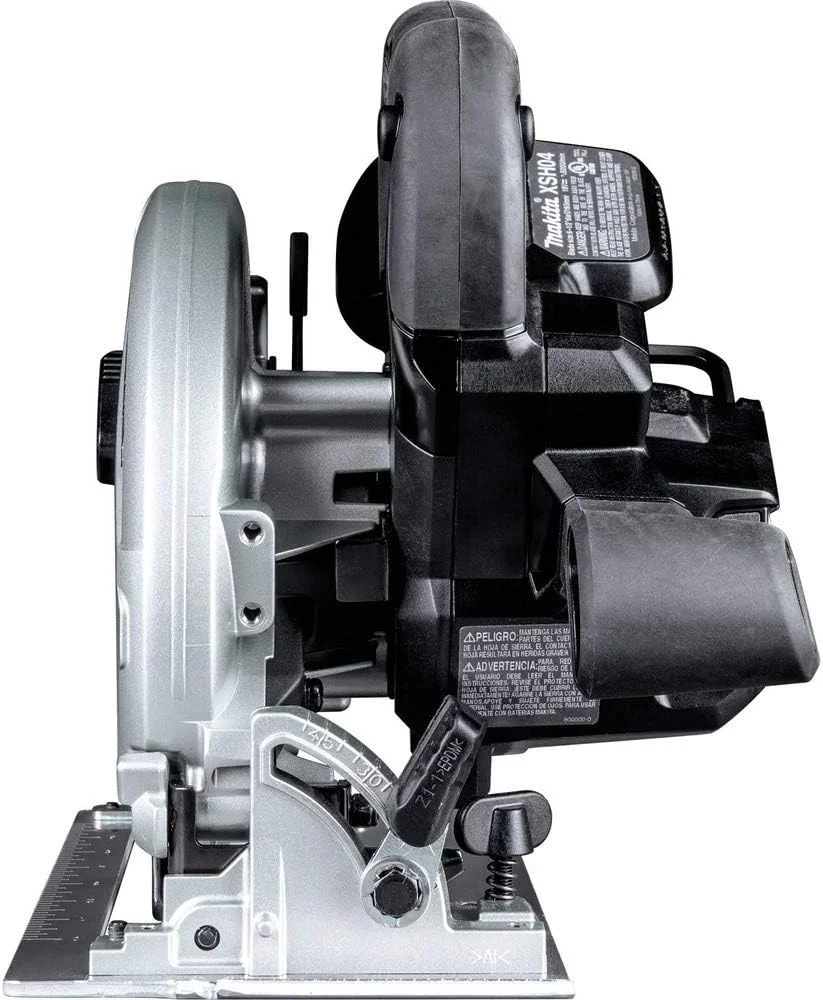 اره دیسکی گرد شارژی ساب-کامپکت 18 ولت لیتیوم-یون ماکیتا مدل XSH04ZB، فقط ابزار