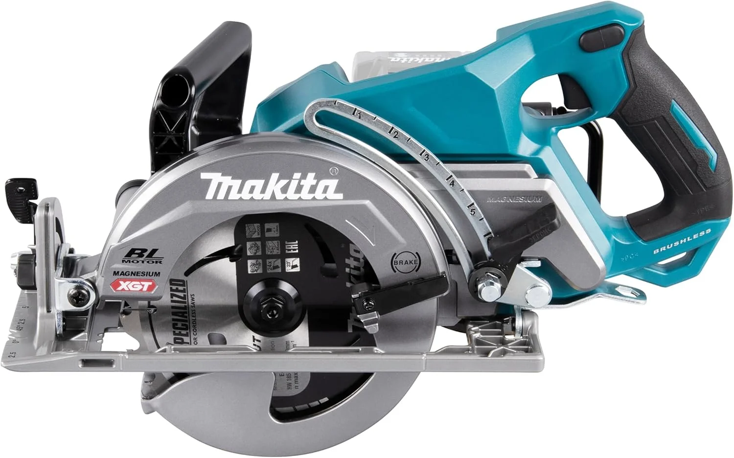 اره گرد بر شارژی دسته عقب 185 میلیمتری ماکیتا مدل Rs001Gz 40V Max Li-Ion Xgt (Bl/Xpt) بدون باتری و شارژر اره گرد بر شارژی دسته عقب 185 میلیمتری ماکیتا مدل Rs001Gz 40V Max Li-Ion Xgt (Bl/Xpt) بدون باتری و شارژر