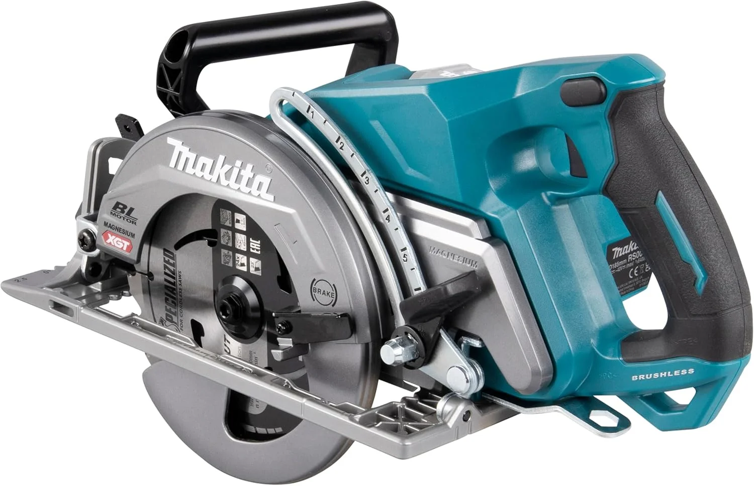 اره گرد بر شارژی دسته عقب 185 میلیمتری ماکیتا مدل Rs001Gz 40V Max Li-Ion Xgt (Bl/Xpt) بدون باتری و شارژر اره گرد بر شارژی دسته عقب 185 میلیمتری ماکیتا مدل Rs001Gz 40V Max Li-Ion Xgt (Bl/Xpt) بدون باتری و شارژر