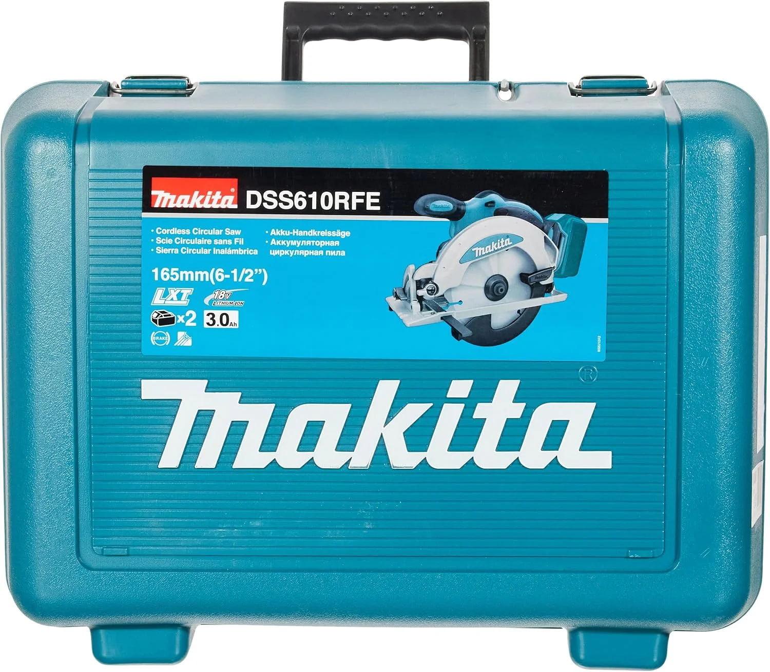 اره دیسکی 165 میلی‌متری 18 ولت لیتیوم-یون ماکیتا مدل DSS610RFE