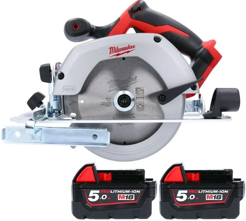 اره دایره ای میلواکی مدل HD18CS402 M18 به همراه 2 عدد باتری 4.0 آمپر اره دایره ای میلواکی مدل HD18CS402 M18 به همراه 2 عدد باتری 4.0 آمپر