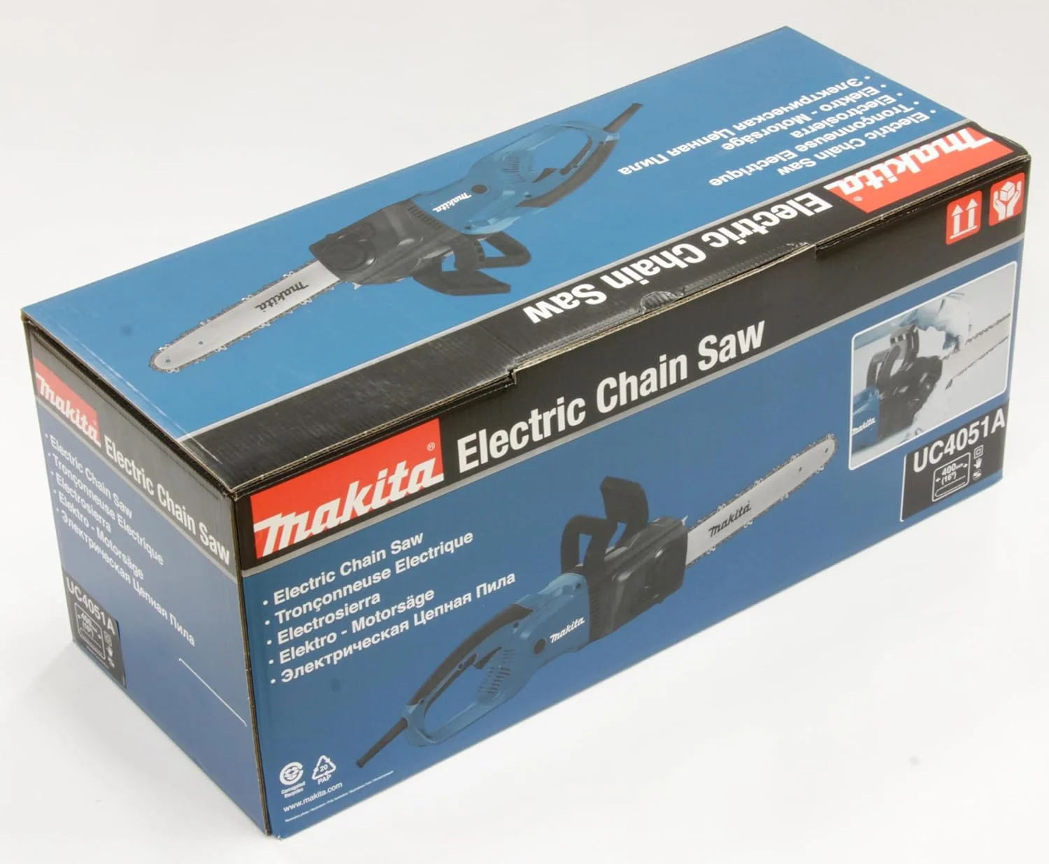 اره زنجیری برقی ماکیتا مدل UC4051A، ۲۴۰ ولت، بزرگ اره زنجیری برقی ماکیتا مدل UC4051A، ۲۴۰ ولت، بزرگ