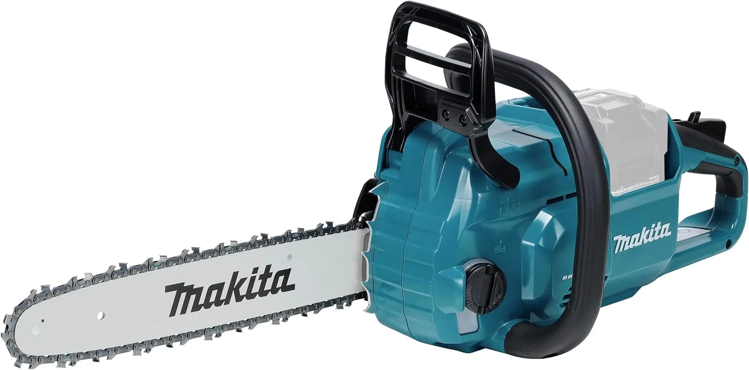 اره زنجیری شارژی ماکیتا مدل UC022GZ، 40 ولت مکس، لیتیوم-یون XGT، 350 میلی‌متر، موتور براشلس (بدون باتری و شارژر)