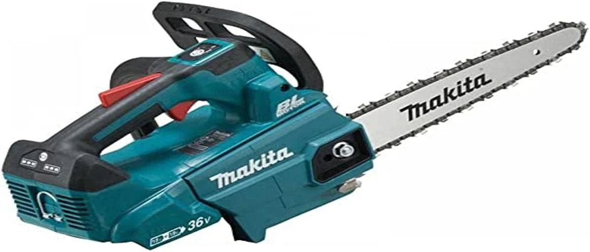 اره زنجیری ماکیتا مدل Duc256CZ، 18vx2 lxt، طول تیغه 25 سانتی متر، موتور BL، مناسب برای کارهای ظریف اره زنجیری ماکیتا مدل Duc256CZ، 18vx2 lxt، طول تیغه 25 سانتی متر، موتور BL، مناسب برای کارهای ظریف