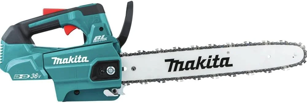 اره زنجیری شارژی دسته بالایی 16 اینچی ماکیتا مدل XCU09Z، 18 ولت X2 (36 ولت) LXT، فقط ابزار، آبی فیروزه ای اره زنجیری شارژی دسته بالایی 16 اینچی ماکیتا مدل XCU09Z، 18 ولت X2 (36 ولت) LXT، فقط ابزار، آبی فیروزه ای