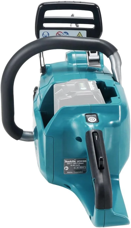 اره زنجیری ماکیتا UC016GZ 40V Max Li-ion XGT براشلس 400 میلیمتری (16 اینچ) – باتری و شارژر شامل نمیشود اره زنجیری ماکیتا UC016GZ 40V Max Li-ion XGT براشلس 400 میلیمتری (16 اینچ) – باتری و شارژر شامل نمیشود