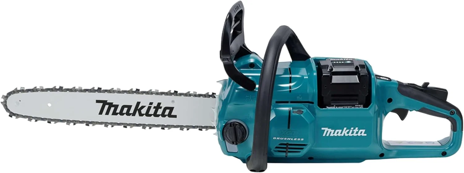 اره زنجیری شارژی ماکیتا مدل UC026GZ، 40 ولت مکس، لیتیوم-یون XGT، 400 میلیمتر، بدون موتور براشلس، باتری و شارژر اره زنجیری شارژی ماکیتا مدل UC026GZ، 40 ولت مکس، لیتیوم-یون XGT، 400 میلیمتر، بدون موتور براشلس، باتری و شارژر