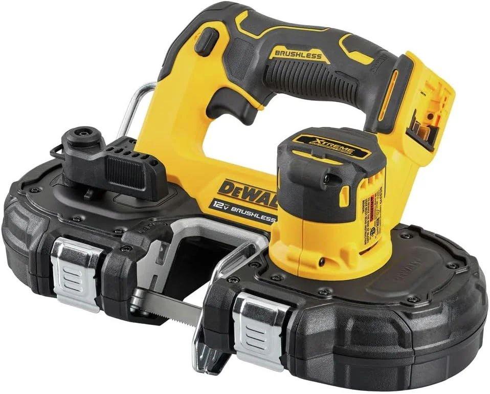 اره نواری شارژی فشرده 12 ولت مکس DEWALT XTREME، فقط ابزار (DCS375B) اره نواری شارژی فشرده 12 ولت مکس DEWALT XTREME، فقط ابزار (DCS375B)