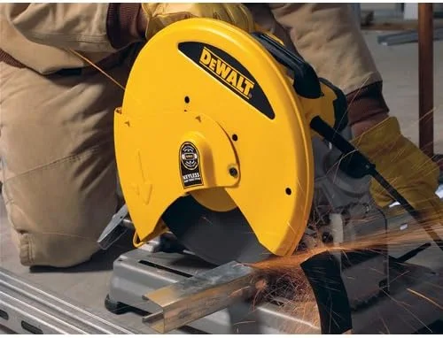 اره قطع کن پرقدرت 355 میلی‌متری 2200 وات دیوالت، زرد/مشکی، D28715-GB