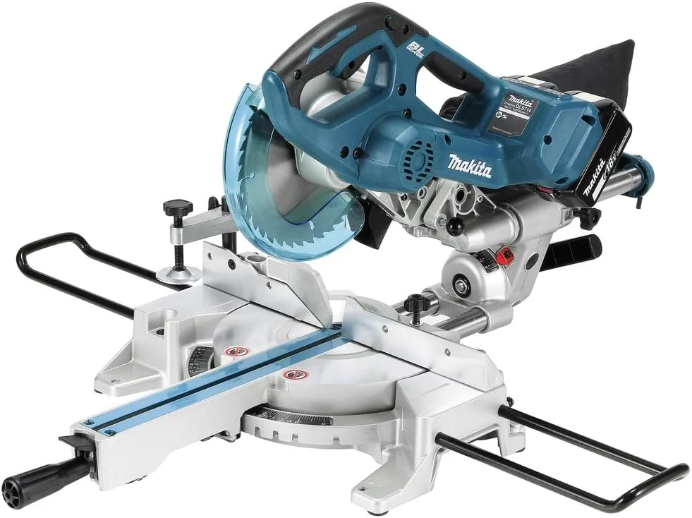 اره فارسی بر کشویی ترکیبی 190 میلیمتری شارژی ماکیتا مدل DLS714NZ با موتور براشلس 18ولت+18ولت LXT (باتری و شارژر شامل نمیشود) اره فارسی بر کشویی ترکیبی 190 میلیمتری شارژی ماکیتا مدل DLS714NZ با موتور براشلس 18ولت+18ولت LXT (باتری و شارژر شامل نمیشود)