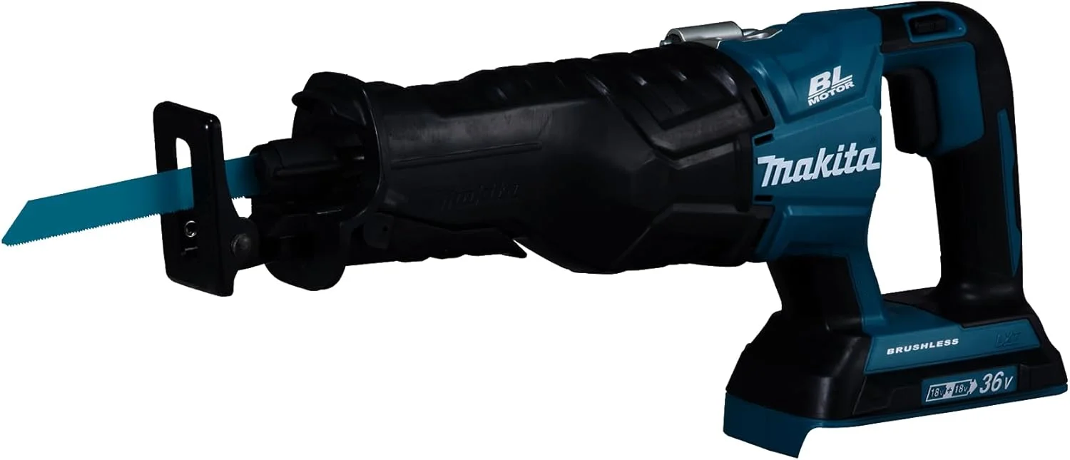 اره عمودبر شارژی ماکیتا مدل DJR360ZK (36 ولت) با موتور براشلس، دو باتری 18 ولتی لیتیوم-یون LXT، عرضه شده در کیف حمل (باتری و شارژر شامل نمی شود) اره عمودبر شارژی ماکیتا مدل DJR360ZK (36 ولت) با موتور براشلس، دو باتری 18 ولتی لیتیوم-یون LXT، عرضه شده در کیف حمل (باتری و شارژر شامل نمی شود)